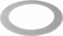 Made in USA - 8" Pipe, 8" ID x 11" OD Flange Gasket - PTFE, White, 3/32" Thick - Benchmark Tooling
