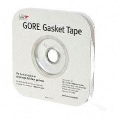 Made in USA - 0.04" Thick x 1/2" Wide, Gore-Tex Gasket Tape - 50' Long, White - Benchmark Tooling