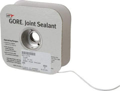 Value Collection - 100' Long x 1/8" Wide Gore Tex Joint Sealant - White, 1/8 to 1/4" Approximate Flange Form Width - Benchmark Tooling