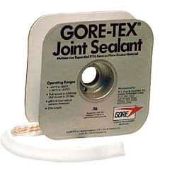 Value Collection - 15' Long x 5/8" Wide Gore Tex Joint Sealant - White, 1-5/8 to 2" Approximate Flange Form Width - Benchmark Tooling