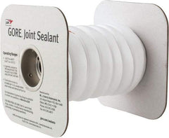 Value Collection - 15' Long x 1/2" Wide Gore Tex Joint Sealant - White, 1-1/8 to 1-1/2" Approximate Flange Form Width - Benchmark Tooling