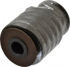 Made in USA - 1/2" x 7.6' Spool Length, Acrylic Fiber Graphite Yarn Compression Packing - 500° F Max, Dark Gray - Benchmark Tooling