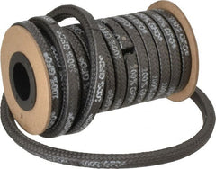 Made in USA - 5/16" x 14.2' Spool Length, 100% GFO Fiber Compression Packing - Benchmark Tooling