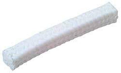 Made in USA - 5/8" x 1.6' Spool Length, PTFE/Soft Filament Compression Packing - 1,000 Max psi, -450 to 500° F, White - Benchmark Tooling