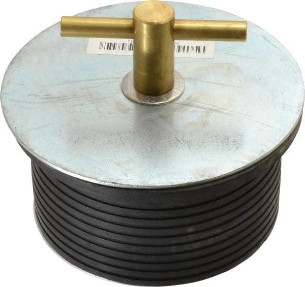 Value Collection - 4" OD, Turn Tite Pressure Test Plug - 2" Long - Benchmark Tooling