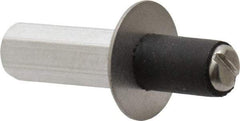 Value Collection - 1/4" OD, Thumbnut Pressure Test Plug - 1/2" Long - Benchmark Tooling