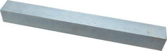 Made in USA - 12" Long x 1-1/4" High x 1-1/4" Wide, Zinc-Plated Oversized Key Stock - C1018 Steel - Benchmark Tooling