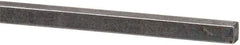 Made in USA - 12" Long x 3/16" High x 3/16" Wide, Over/Undersized Key Stock - 1090/1095 Steel - Benchmark Tooling