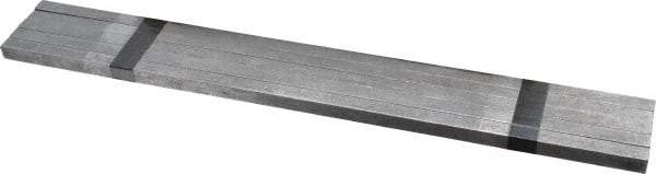 Made in USA - 12" Long x 5/16" High x 5/16" Wide, Over/Undersized Key Stock - 1090/1095 Steel - Benchmark Tooling