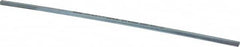 Made in USA - 12" Long, Zinc-Plated Step Key Stock for Gears - C1018 Steel - Benchmark Tooling