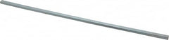 Made in USA - 12" Long, Zinc-Plated Step Key Stock for Gears - C1018 Steel - Benchmark Tooling