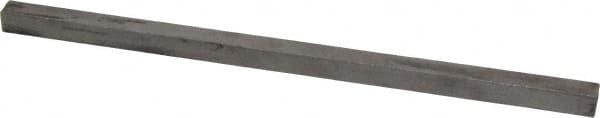 Made in USA - 12" Long x 1/2" High x 1/2" Wide, Undersized Key Stock - 18-8 Stainless Steel - Benchmark Tooling