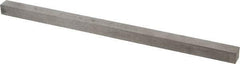 Made in USA - 12" Long x 9/16" High x 9/16" Wide, Undersized Key Stock - 18-8 Stainless Steel - Benchmark Tooling