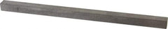 Made in USA - 12" Long x 5/8" High x 5/8" Wide, Undersized Key Stock - Type 316 Stainless Steel - Benchmark Tooling