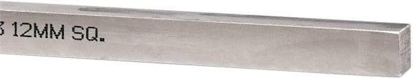 Made in USA - 12" Long, Oversized Key Stock - 18-8 Stainless Steel - Benchmark Tooling