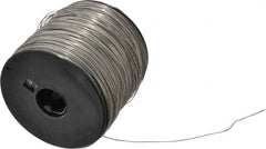 Value Collection - 20 Gage, 0.032 Inch Diameter x 1,810 Ft. Long, 302/304 Safety Lock Wire - 5 Lb. Shipping Weight - Benchmark Tooling