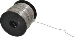 Value Collection - 18 Gage, 0.041 Inch Diameter x 1,105 Ft. Long, 302/304 Safety Lock Wire - 5 Lb. Shipping Weight - Benchmark Tooling
