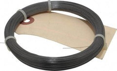 Value Collection - 1 Gage, 0.01 Inch Diameter x 937 Ft. Long, High Carbon Steel, Tempered Music Wire Coil - ASTM A228, 1/4 Lb. Shipping Weight - Benchmark Tooling