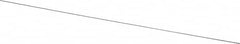 Value Collection - 17 Gage, 0.039 Inch Diameter x 1 Ft. Long, High Carbon Steel, Cut and Straightened Music Wire - ASTM A228 - Benchmark Tooling
