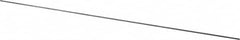 Value Collection - 26 Gage, 0.063 Inch Diameter x 1 Ft. Long, High Carbon Steel, Cut and Straightened Music Wire - ASTM A228 - Benchmark Tooling