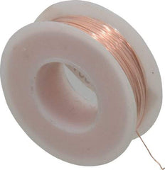 Made in USA - 26 Gage, 0.0159" Diameter x 315' Long, Bare, Copper Bus Bar Wire - Pure Copper (ASTM B3) - Benchmark Tooling