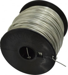 Value Collection - 18 Gage, 0.0475 Inch Diameter x 830 Ft. Long, Steel, Stone Wire - 5 Lb. Shipping Weight - Benchmark Tooling