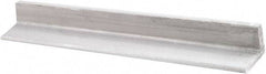 Value Collection - 1/2 Inch Thick x 3 Inch Wide, Aluminum Solid Angle - 48 Inch Long, Alloy 6061 - Benchmark Tooling