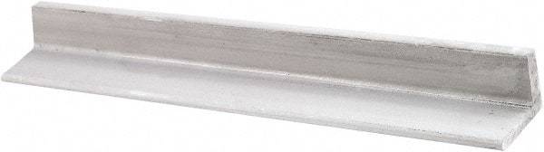 Value Collection - 3/8 Inch Thick x 3 Inch Wide, Aluminum Solid Angle - 48 Inch Long, Alloy 6061 - Benchmark Tooling