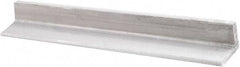 Value Collection - 3/8 Inch Thick x 4 Inch Wide, Aluminum Solid Angle - 48 Inch Long, Alloy 6061 - Benchmark Tooling