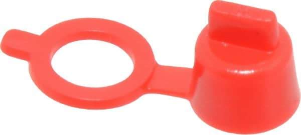 Caplugs - Grease Fitting Cap - Red, 100 Pieces - Benchmark Tooling