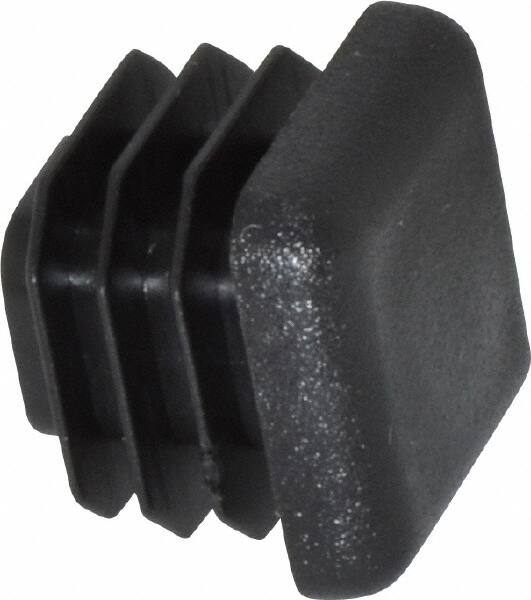 Caplugs - Square Head Plug - 5/8" OD, Polyethylene, Black - Benchmark Tooling
