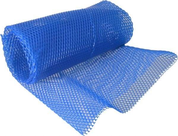 Caplugs - 3 Ft Long, 71/2" Diam, Nonelastic Mesh Sleeve - Blue - Benchmark Tooling