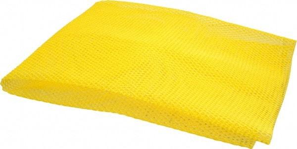 Caplugs - 3 Ft Long, 10" Diam, Nonelastic Mesh Sleeve - Yellow - Benchmark Tooling