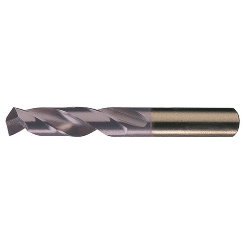 3/32 RHS / RHC HSS-CO 8% (M42) 135 Degree Split Point Heavy Duty Cobalt Screw Machine Drill - TiAlN - Exact Industrial Supply