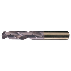 3/32 RHS / RHC HSS-CO 8% (M42) 135 Degree Split Point Heavy Duty Cobalt Screw Machine Drill - TiAlN - Exact Industrial Supply