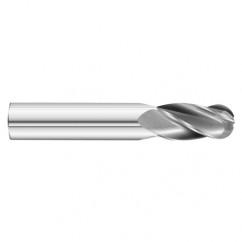 1/4 x 2 x 4-1/2 4 Flute Ball Nose  End Mill- Series 3200SD - Benchmark Tooling