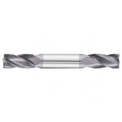 5/32 Dia. x 3 Overall Length 4-Flute Square End Solid Carbide SE End Mill-Round Shank-Center Cut-TiAlN - Benchmark Tooling