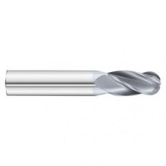 7/32 x 5/8 x 2-1/2 4 Flute Ball Nose  End Mill- Series 3200SD - Benchmark Tooling