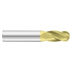 19/64 x 7/8 x 2-1/2 4 Flute Ball Nose  End Mill- Series 3200SD - Benchmark Tooling