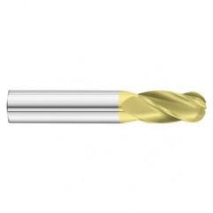 31/64 x 1 x 3 4 Flute Ball Nose  End Mill- Series 3200SD - Benchmark Tooling