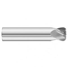 5/8 Dia. x 3-1/2 Overall Length 4-Flute .015 C/R Solid Carbide SE End Mill-Round Shank-Center Cut-Uncoated - Benchmark Tooling