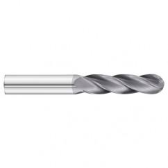 7/16 x 1 x 4 4 Flute Ball Nose  End Mill- Series 3200XL - Benchmark Tooling