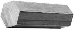 Value Collection - 9/16 Inch Width Across Flats x 72 Inch Long, Brass Hexagon Bar - Alloy 360 - Benchmark Tooling