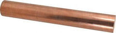 Value Collection - 1-3/4 Inch Diameter x 12 Inch Long, Copper Round Rod - Alloy 110 Copper - Benchmark Tooling