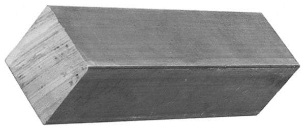 Value Collection - 2-1/2 Inch Square x 72 Inch Long, Aluminum Square Bar - +/- 0.25 Inch Tolerance, Alloy 6061 - Benchmark Tooling