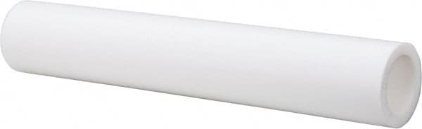 Made in USA - 1-3/4 Inch Outside Diameter x 2 Ft. Long, Plastic Round Tube - PTFE (Virgin), +/- 0.050 Inch Tolerance - Benchmark Tooling