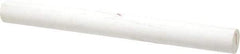 Made in USA - 1' Long, 1-1/8" Diam, PTFE (Glass-Filled) Plastic Rod - +0.005 Inch Length Tolerance - Benchmark Tooling