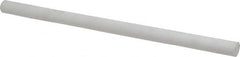 Made in USA - 1' Long, 5/8" Diam, PTFE (Mechanical Grade) Plastic Rod - +0.005 Tolerance - Benchmark Tooling