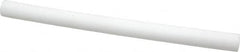 Made in USA - 1' Long, 7/8" Diam, PTFE (Mechanical Grade) Plastic Rod - +0.005 Tolerance - Benchmark Tooling