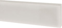 USA Sealing - 1' x 1" x 1/4" White PTFE (Virgin) Rectangular Bar - Benchmark Tooling